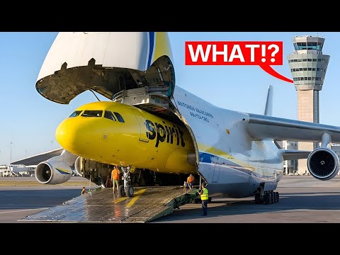 The CRAZIEST Antonov & Spirit Airlines Moments