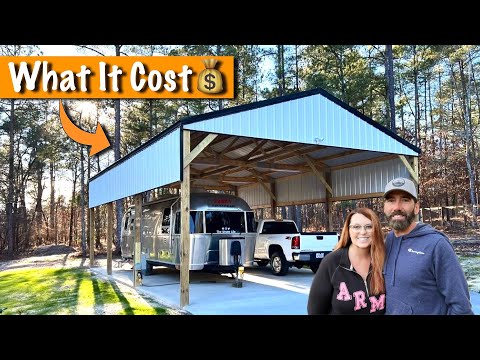 How MUCH To Build Our RV Pole Barn?   A Full Cost Breakdown 💰