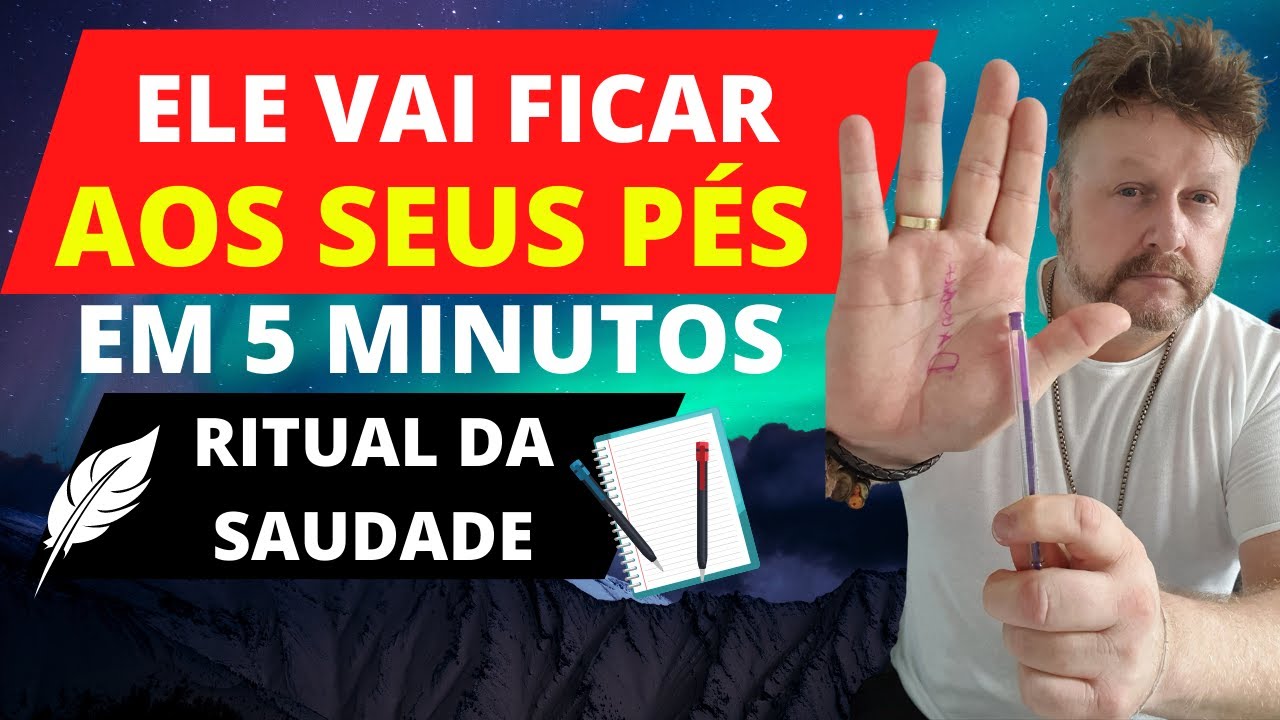 SIMPATIA para ele ficar LOUCO por MIM | LEI DA ATRAÇÃO