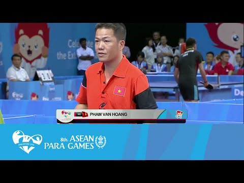 Table Tennis Men's Team - Class 8 Round 3 Match 1 Singles 2 | 8th ASEAN Para Games 2015