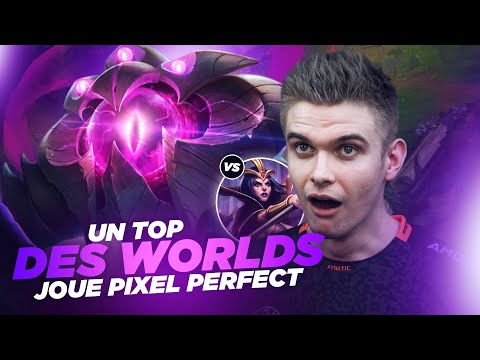 RHOBALAS : SOLOQ SMURF | UN TOP DES WORLDS JOUE PIXEL PERFECT - VEL'KOZ VS LEBLANC | LOL FR
