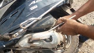 How to open activa seat lock without key by vijay