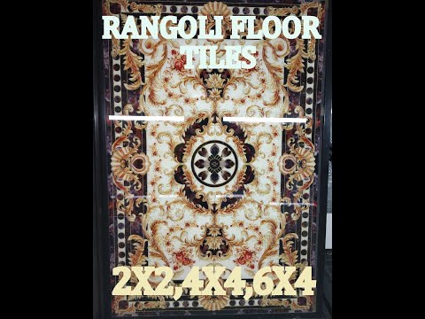 Rangoli tiles design