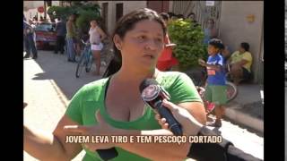 Jovem é morto a tiro e tem pescoço cortado em Governador Valadares