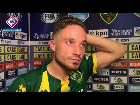 Reactie Aaron Meijers na ADO Den Haag - SC Heerenveen