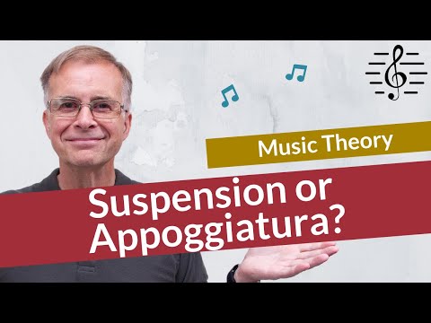 Suspension or Appoggiatura? - Music Theory
