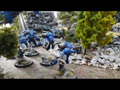 9th edition Warhammer 40k battle report, Eldar v Space Marines