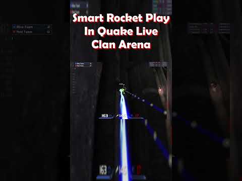 Smart Rocket Play in Quake Live Clan Arena... 💯#quakelive #quake #idsoftware #bethesda #shorts #game