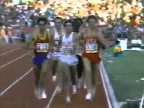 1984 Olympics - Men's 1500m final - Sebastian Coe