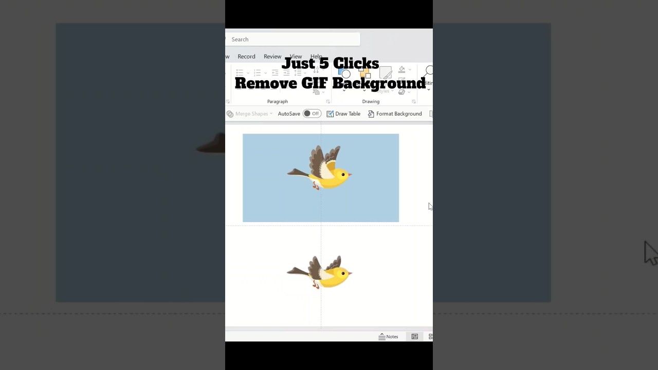 How to Remove GIF Image Background in PowerPoint? #powerpoint #powerpointtricks #tricksandtips