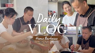 Home BBQ Day! Family Feast For My Daughter 🍖 | So Yummy! #bbq  #dadslove #dailyvlog