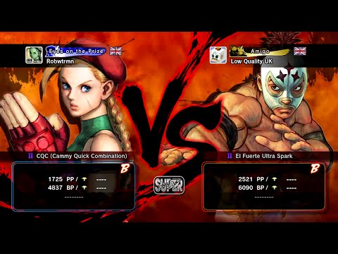 Robwtrmn (Cammy) vs Low Quality UK (El Fuerte)