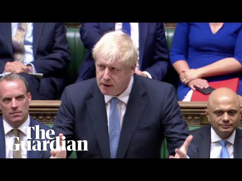 Boris Johnson's opening statement as PM to the House of Commons