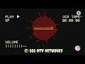 Nickelodeon Blood Splat Logo 1992 RARE