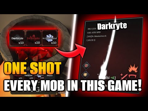 (BROKEN!) How to Craft the BEST One Tap KATANA in The Forge ROBLOX