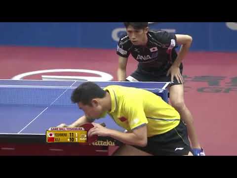 슬로우모션 탁구, Xu Xin vs Maharu Yoshimura