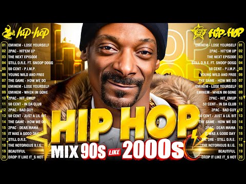 TOP OLD SCHOOL HIP HOP Ice Cube, Snoop Dogg,2Pac , Eminem, Dr. Dre, DMX, Xzibit, Method Man, 50 Cent