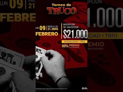 Torneos Febrero 2026. Goya, Prov. de Corrientes. #locosxeltruco #truco #trucoargentino#torneodetruco