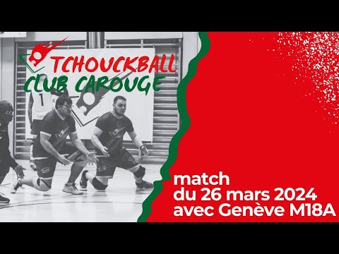 Tchoukball - Championnat Suisse LNB 2023-24 Genève M18A - Carouge