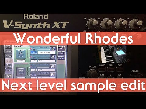 V-Synth: How to create a wonderful Rhodes sound with velocity effects