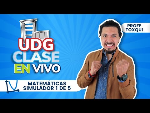 Examen Simulador PAA UDG | Matemáticas | Preguntas 1 -10 | UDG BUAP ITAM ITESM