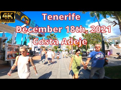 TENERIFE - THAT‘S COSTA ADEJE ON SATURDAY - 18. DECEMBER 2021