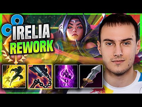 PERKZ FIRST GAME WITH NEW IRELIA REWORK! - C9 Perkz Plays Irelia MID vs Akali! | Patch 11.14