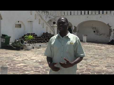 Spit on the White Devils Graves at Cape Coast Holocaust Dungeons - Ghana May 2019 Tour
