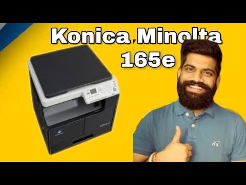 Konica minolta 165e printer