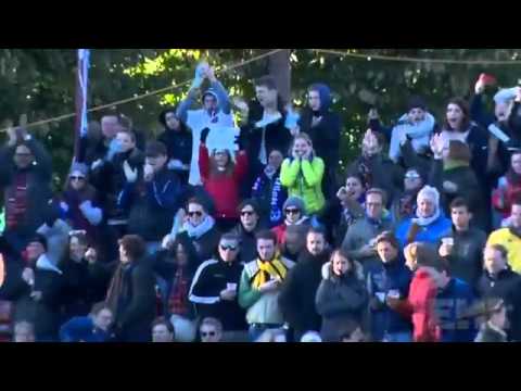 HAR 3-1 WIE HC Wien pull one back with a neat deflection from Landsteiner