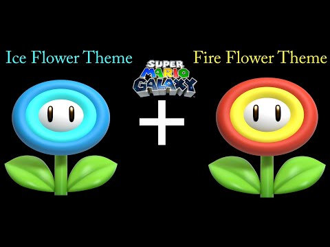 Here's what the Ice Flower Theme and Fire Flower Theme sound like combined...