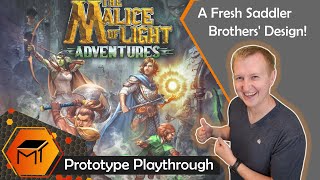 The Malice of Light Adventures | Prototype Solo Playthrough