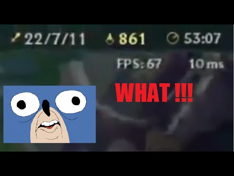 861 cs kog'maw - insane late game - montage ( low your volume )