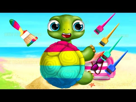Fun Baby Animal Care - Kids Learn Colors Game New Born Pet Makeover With Baby Animal Hair Salon 3