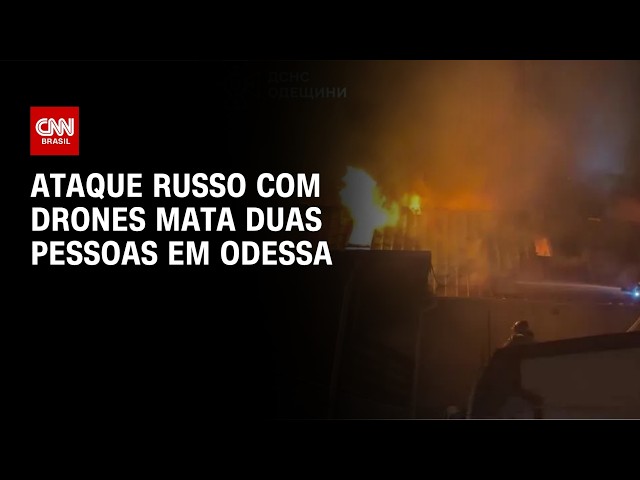 Ataque russo contra Odessa deixa pelo menos dois mortos | CNN NOVO DIA