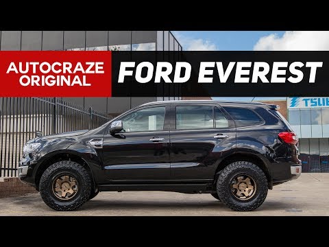 TITANIUM TERROR // Ford Everest Wheels // Rotiform SIX Rims + Electronic Side Steps | AutoCraze 2017