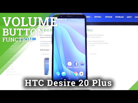 How to Change Camera Volume Button Function on HTC Desire 12 Plus