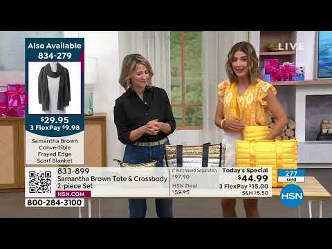 HSN | Samantha Brown Luggage Collection 12th Anniversary 07.06.2023 - 12 AM