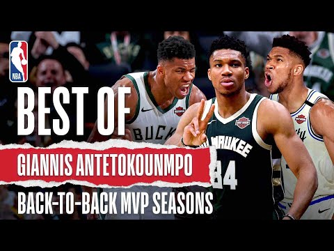 BEST Of Giannis Antetokounmpo's Back-To-Back MVP Seasons | #NBABDAY