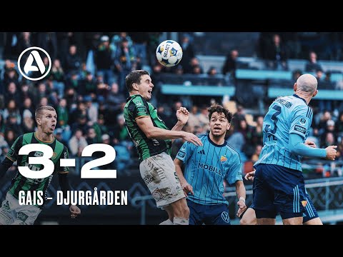 Matchsvep | GAIS - Djurgården 3-2 | Allsvenskan 2025