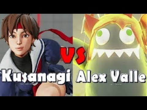 SFV AE   Kusanagi Sakura vs Alex Valle Blanka - Messatsu gou hadou