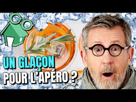 ❄️ ICE CUBE IN THE APERITIF: why does ice take up more space than liquid water and float? 🍹