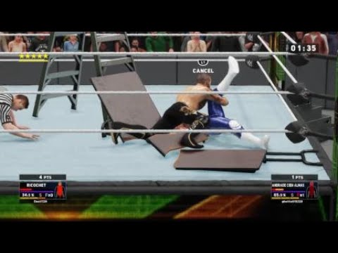 WWE 2K18 Ricochet 630 Senton
