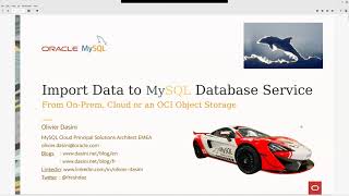 Import Data to MySQL HeatWave Database Service