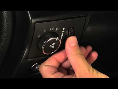 2015 Jeep Grand Cherokee | Light Control, Dimmer Control and Fog Lights