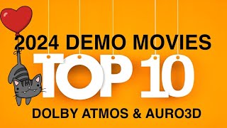 My 2024 Demo Movies on Netflix Kaleidescape Physical Media in Dolby Atmos and Auro3D