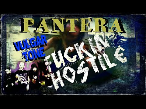 "Fucking Hostile" The Vulgar Display of Pantera Covers ( 100% My own Tone to Backing track)