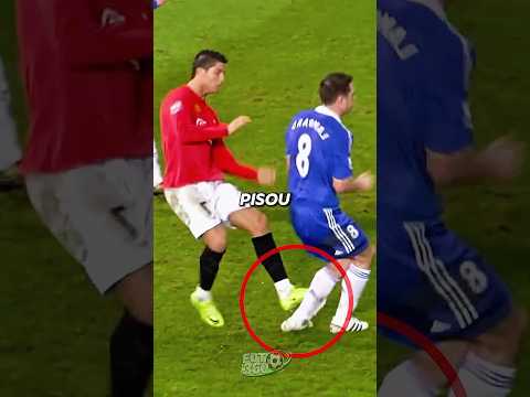 CRISTIANO RONALDO IA SER EXPULSO, MAS LAMPARD EVITOU 😱 #futebol #cristianoronaldo #shorts