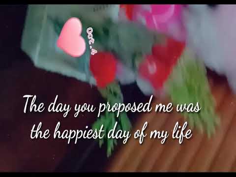 Anniversary gift / best proposal day wishes for couple /Proposal Anniversary / Shabeena Fashion Vlog