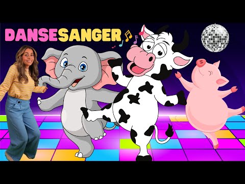 Kjente Norske dansesanger - Hode skulder kne og tå, mange fler